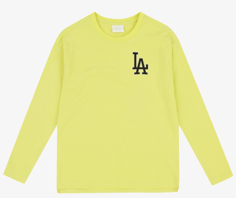 La Dodgers Unisex Kino Lettering T-shirt - Long-sleeved T-shirt, transparent png