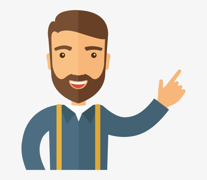 Develop A Successful T - Man With Smartphone Vector, transparent png