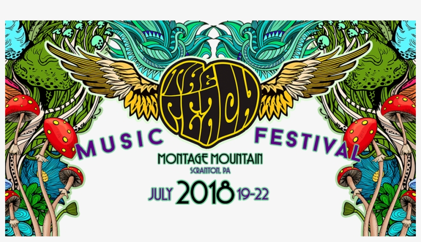 Peach Festival Montage Mountain Scranton Pa July 19 - Peach Music Festival Logo, transparent png