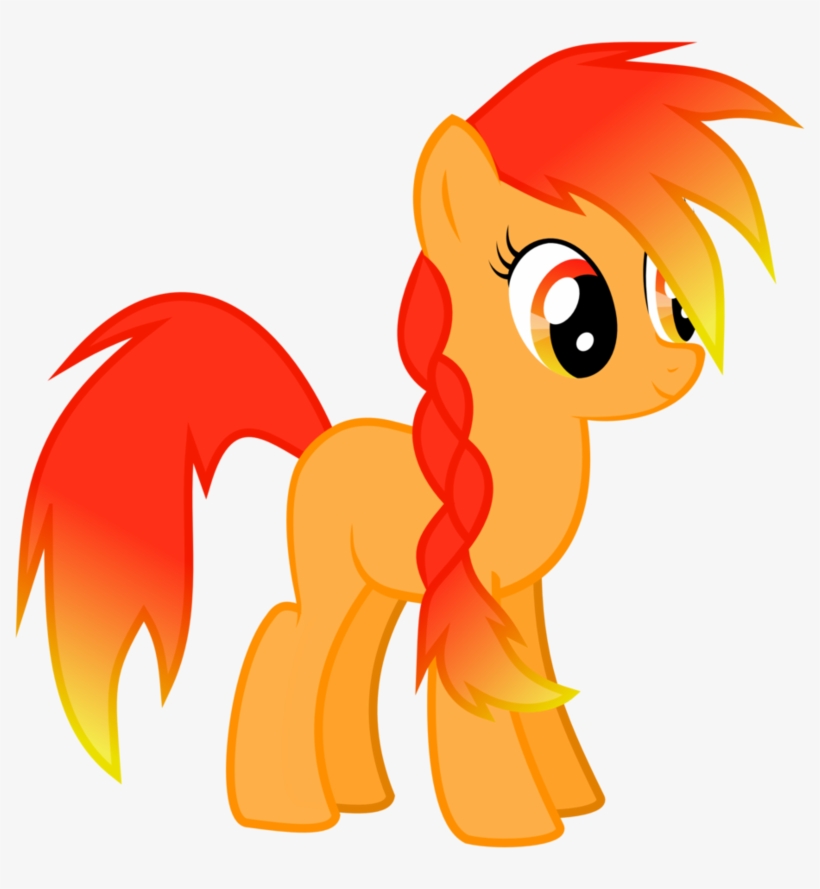 This Is Fireblast She Is Still A Blank Flank Because - Peach Cream Mlp Oc, transparent png
