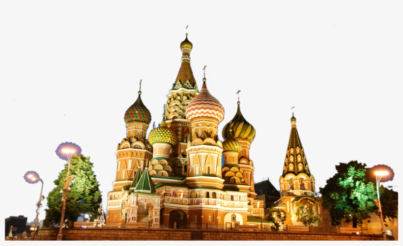 Basil's Cathederal - Red Square, transparent png
