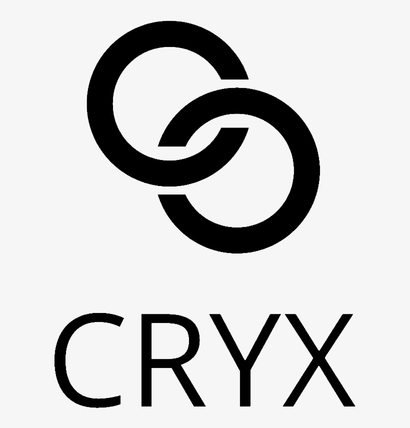 Cryx Logo Black, transparent png