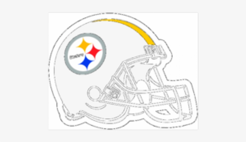 Helmet Clipart Pittsburgh Steelers - Bears Football Helmet Decals, transparent png