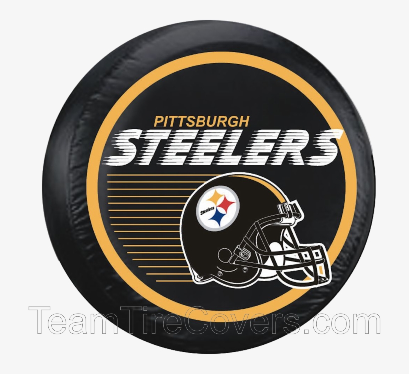 Pittsburgh Steelers Helmet Nfl 33"-35" Only Tire Cover - Pittsburgh Steelers Helmet, transparent png