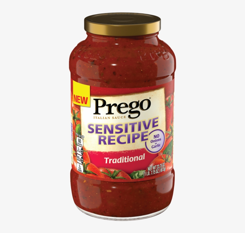 Traditional Sensitive Recipe Italian Sauce - Prego Sensitive Sauce, transparent png