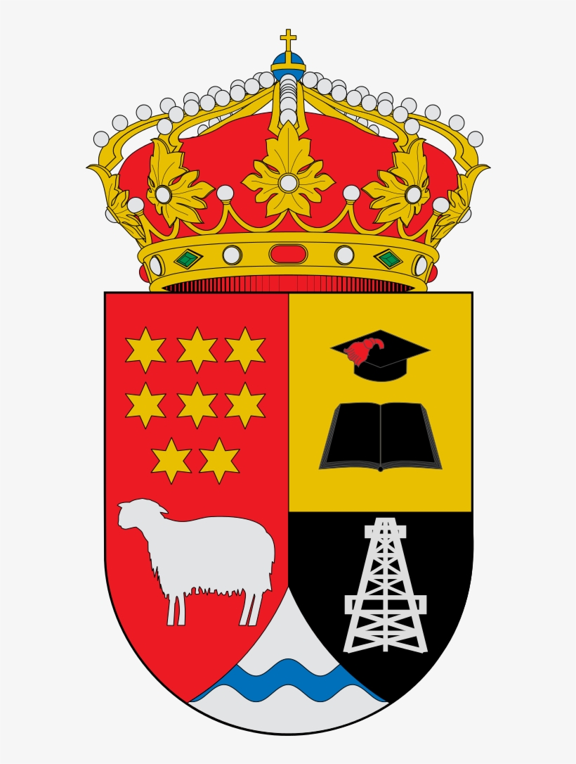 Escudo De Sargentes De La Lora - Escudo De Fuentepelayo, transparent png