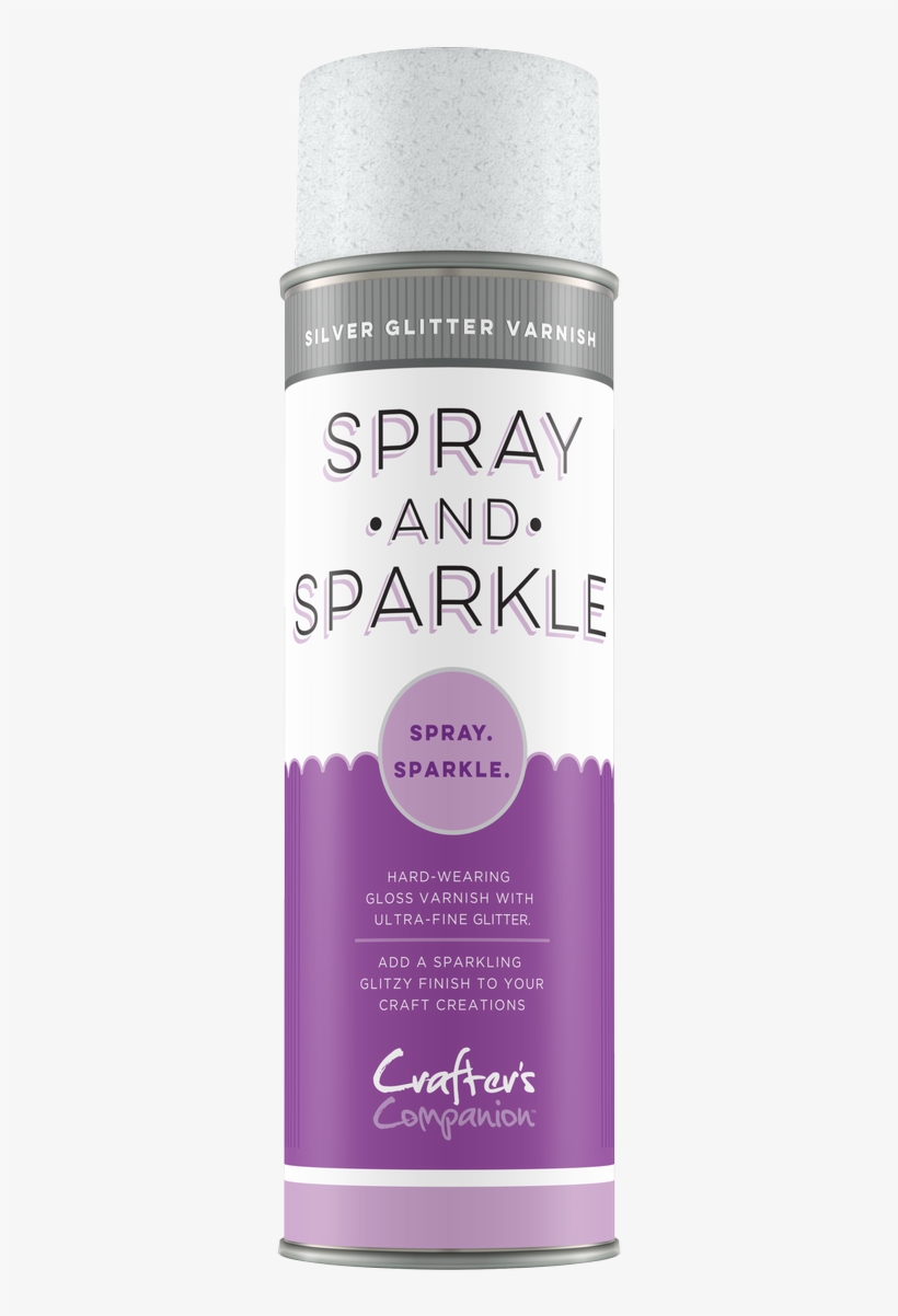 Spray And Sparkle - Bomboletta Spray Con Glitter Rosa, transparent png