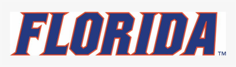 Florida Gators Iron On Stickers And Peel-off Decals - Electric Blue, transparent png
