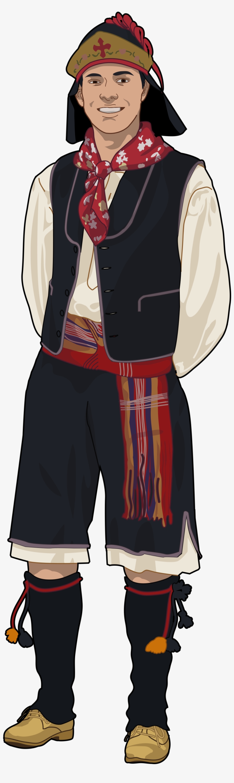 Traje Típico De Lanzarote Hombre - Ropa Tipica De Lanzarote, transparent png