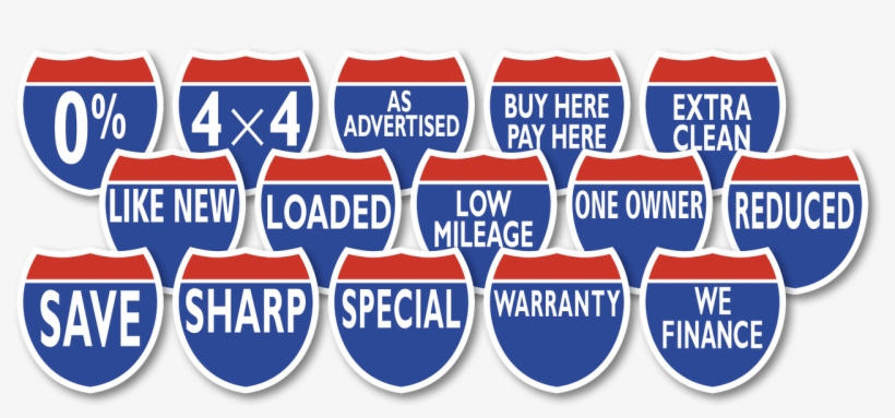 Larger / More Photos - Interstate Signs, transparent png