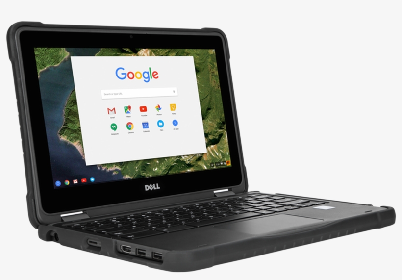 6" Commercial Grade Form Fit 360° Cover For Dell Chromebook™ - Chromebook Covers For Boys, transparent png