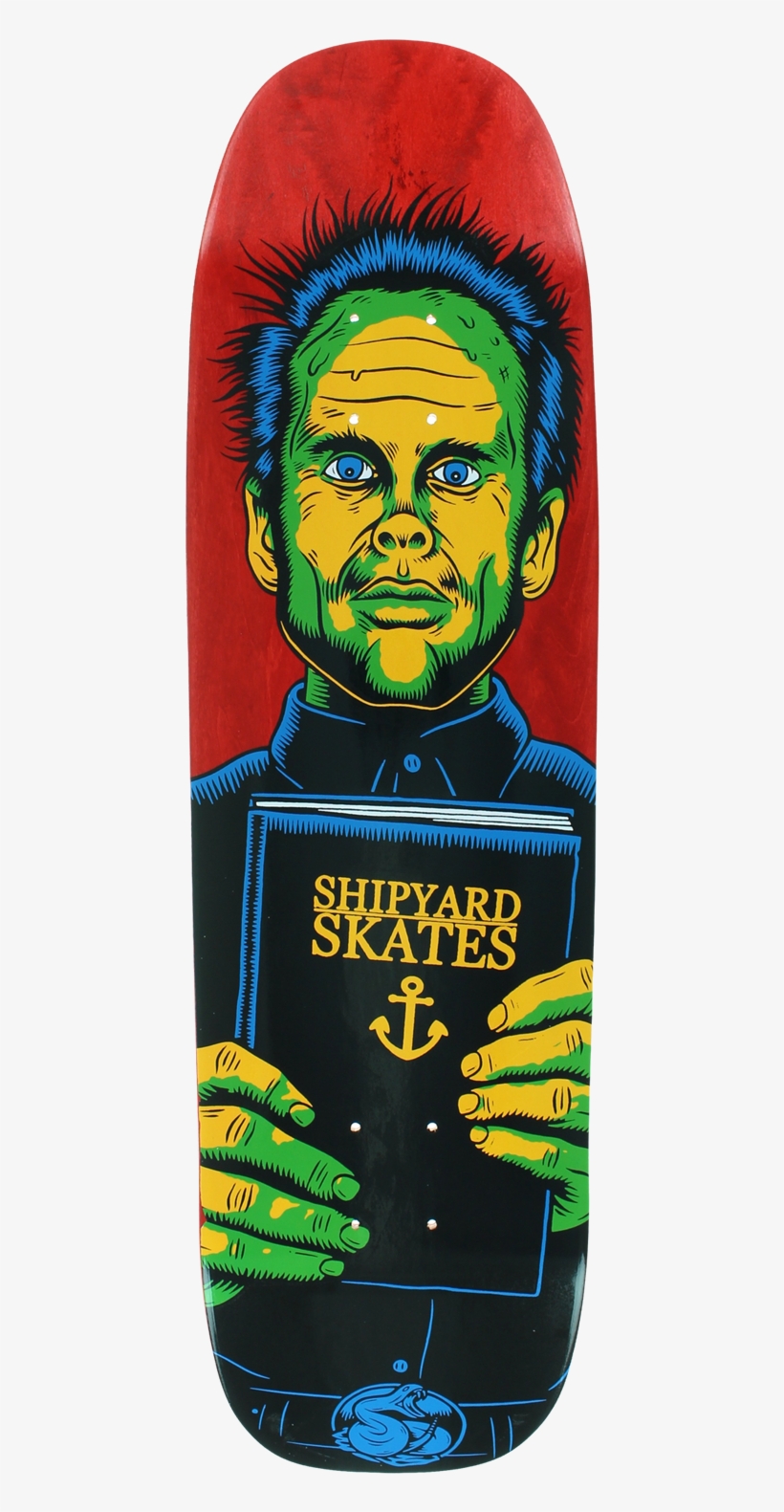 Image Of Shipyard Skates "preacher" Deck - Skateboard Deck, transparent png