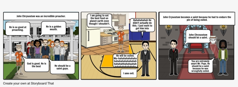 John Chrysostom Was An Incredible Preacher - Cartoon, transparent png