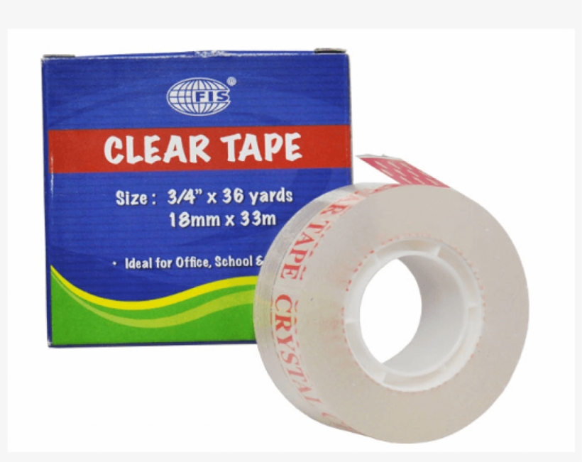 3 4 Clear Tape, transparent png