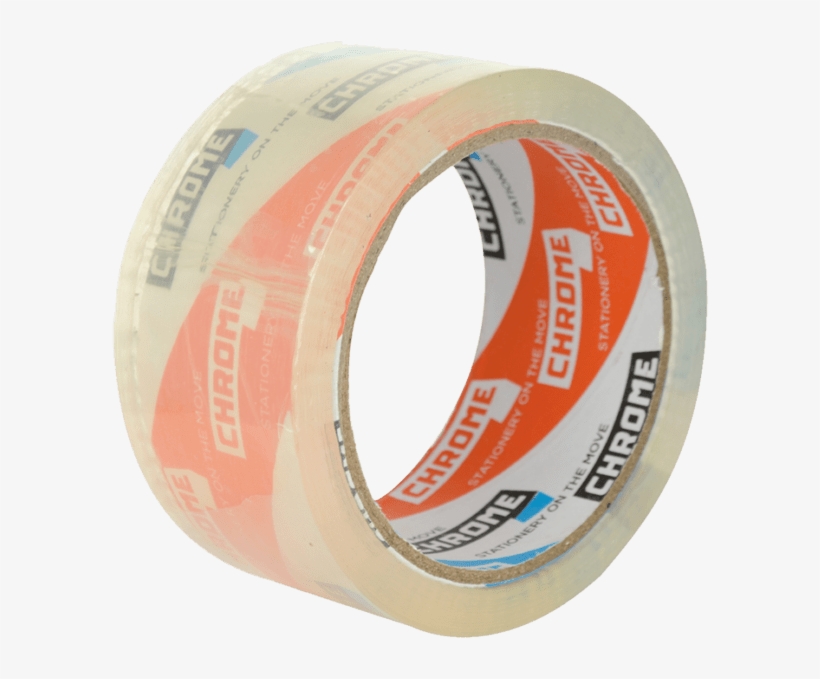 Chrome 48mm*65m*45mic Super Clear Tapes - Orange, transparent png