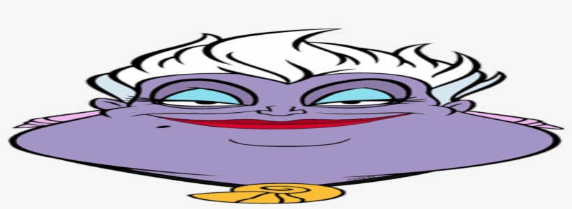 I Can't Even Hear The Name Ursula Without Thinking - Cartoon, transparent png
