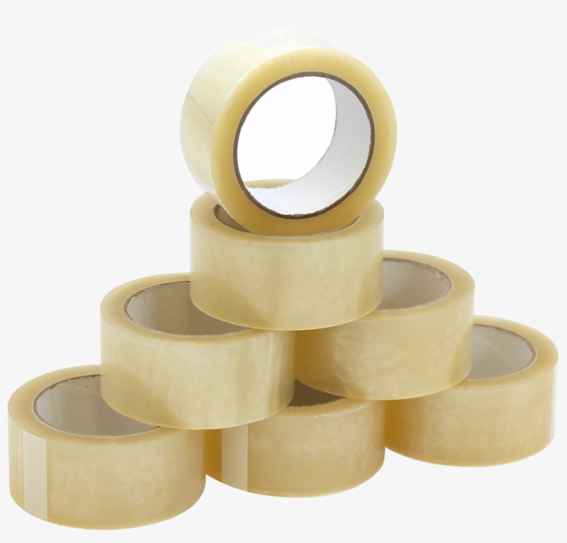 Tape 2 X 55 - Rolls Of Clear Tape, transparent png
