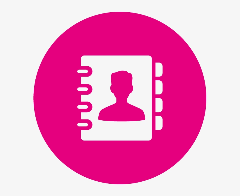 Contacts - - Circle, transparent png