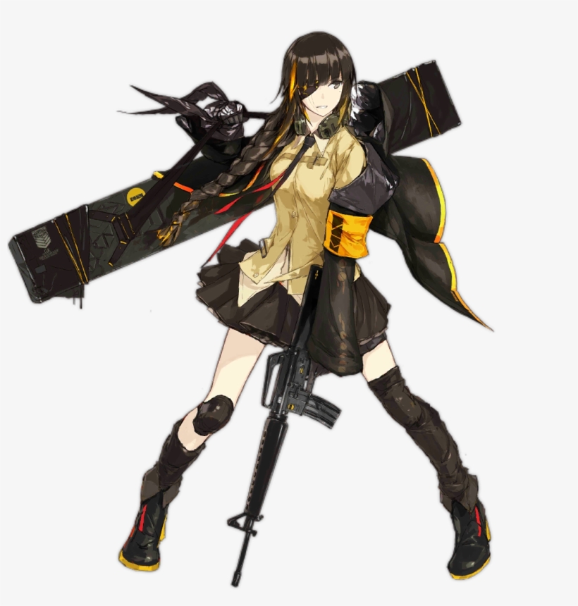 M4a1 You Mean I Return To Griffin Hq Alone And Ask - Girls Frontline Anime, transparent png