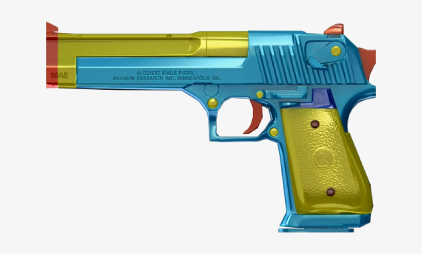 Drawn Pistol Desert Eagle - Imi Desert Eagle, transparent png