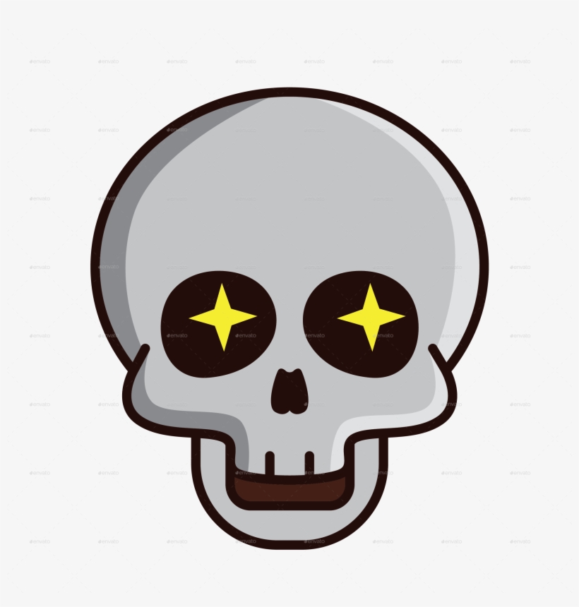 Version/png/color-15 - Skull Funny Transparent, transparent png