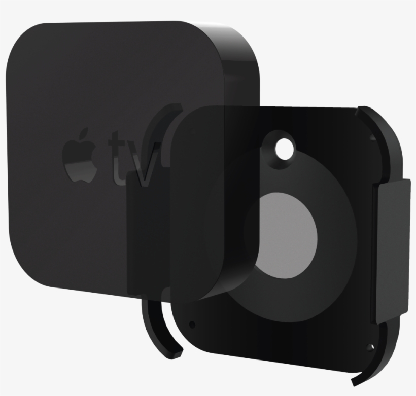 Holder For Apple Tv 2nd/3rd Generation - Apple Tv 4k Halterung, transparent png