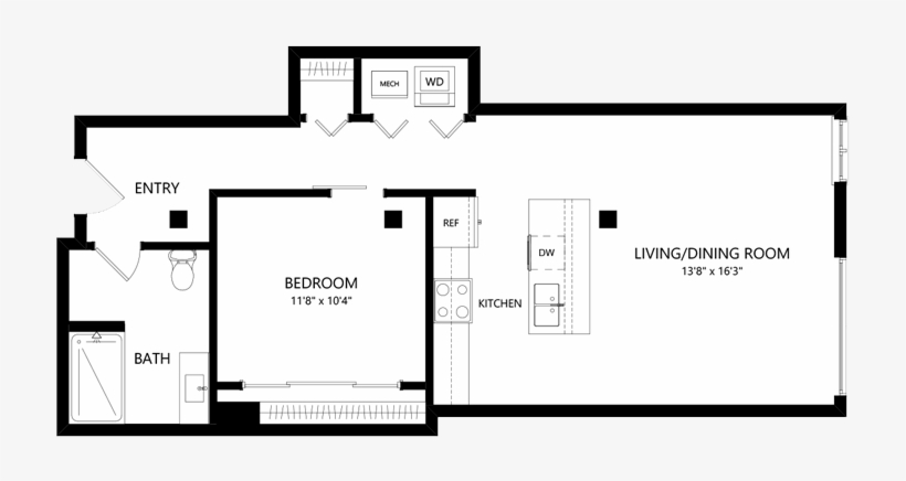 B - Floor Plan, transparent png