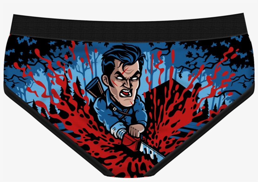 Evil Red Briefs - Panties, transparent png