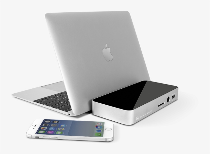 Usbc Dock Mdp Silver Computer Web - Usb-c, transparent png