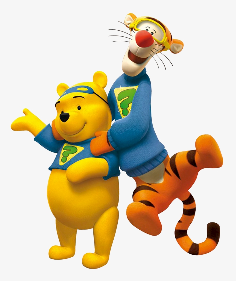 Friends Gang, Pooh & Tigger - My Friends Tigger And Pooh Tigger, transparent png
