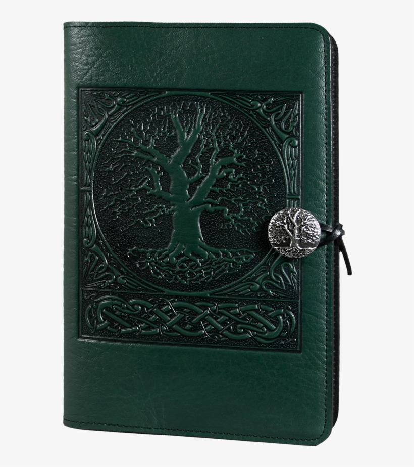 'world Tree' Oberon Design Large Leather Journal In - Wallet, transparent png