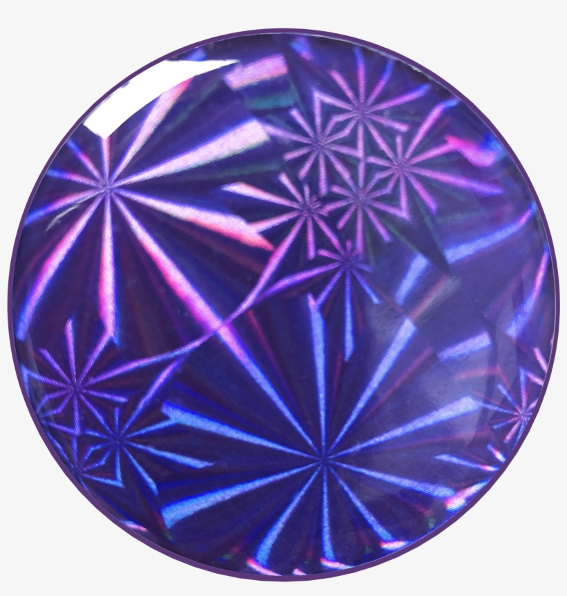 Violet Stars Hologram Gels, transparent png