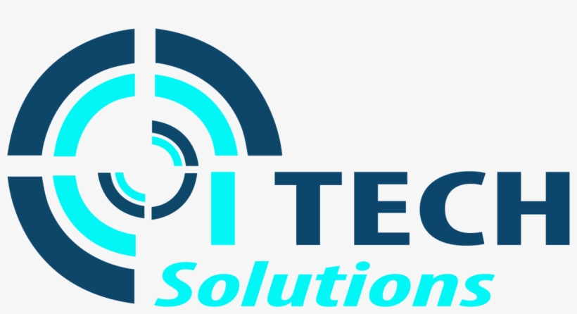 Tech Solutions Logo, transparent png