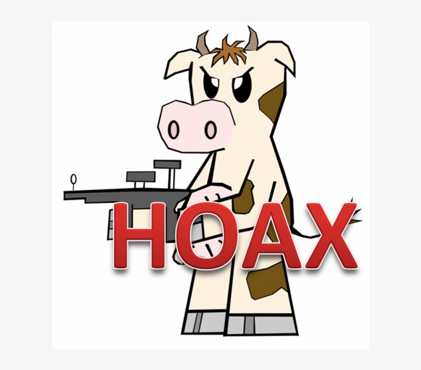 Cow Hoax - Cartoon, transparent png