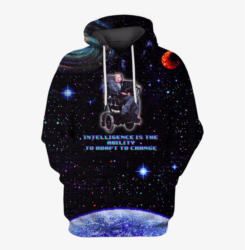 3d Stephen Hawking Tshirt - Real Paradise Lies Eternally In The Person, transparent png