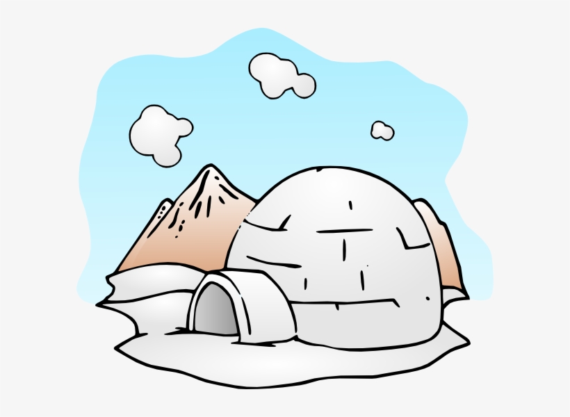 File - Igloo-001 - Animated Images Of Igloo, transparent png