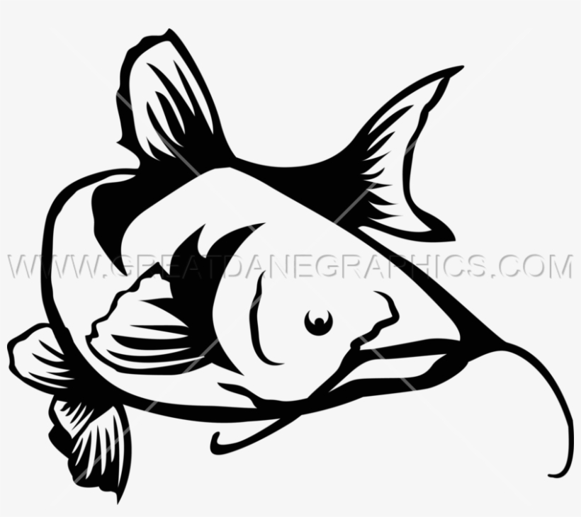 Catfish Swim - Catfish Svg, transparent png