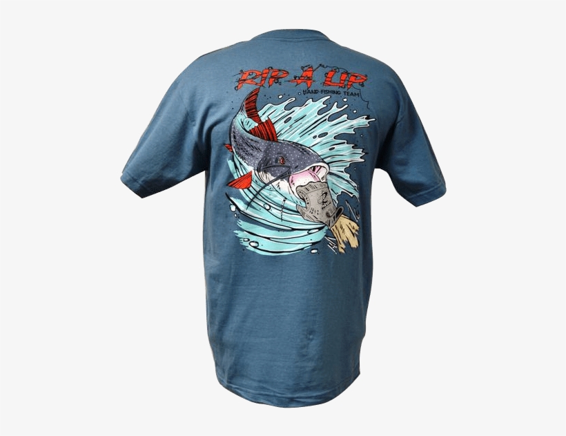 Catfish Hand Fishing Team Rip A Lip Short Sleeve T-shirt - Ripalip Catfish Cloths, transparent png