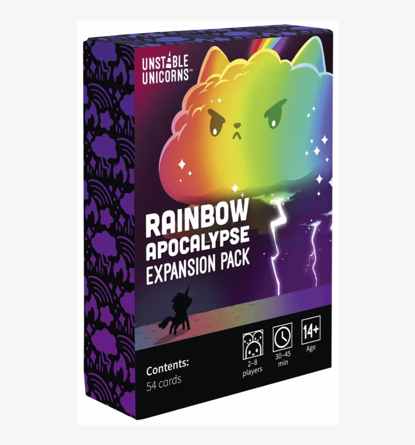 Rainbow Apocalypse Expansion Pack - Unstable Unicorns Rainbow Apocalypse Expansion, transparent png
