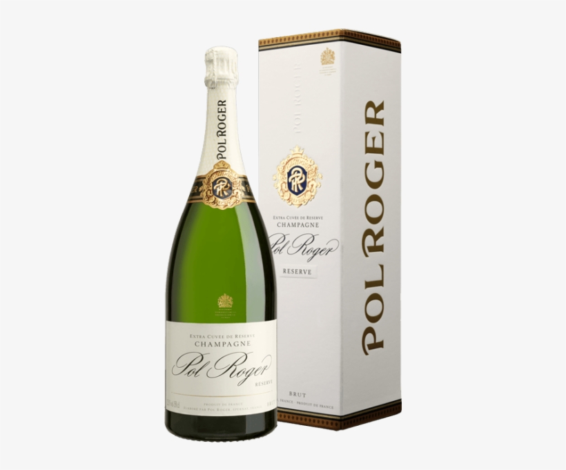 Pol Roger Brut Réserve, transparent png