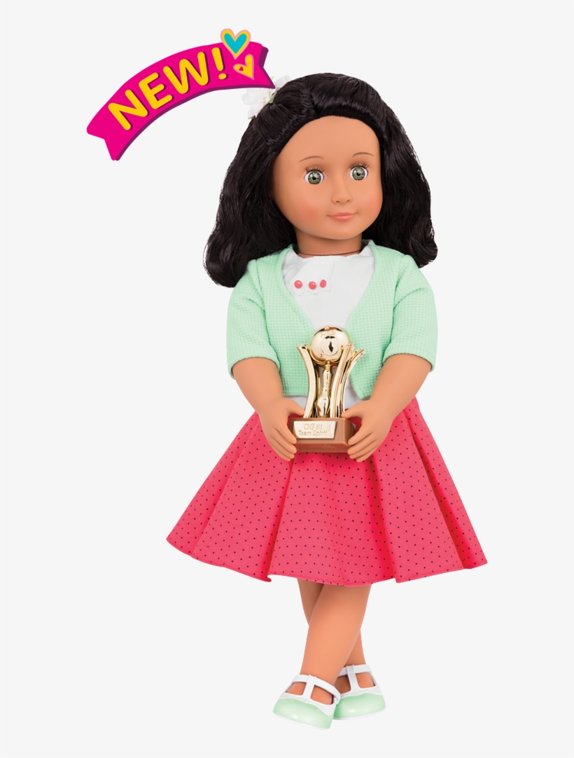 //s3 Ca Central - Our Generation Black Hair Doll, transparent png