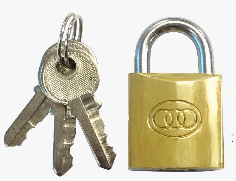 Brass Tri-circle Padlocks - Tri Circle Padlock Png, transparent png