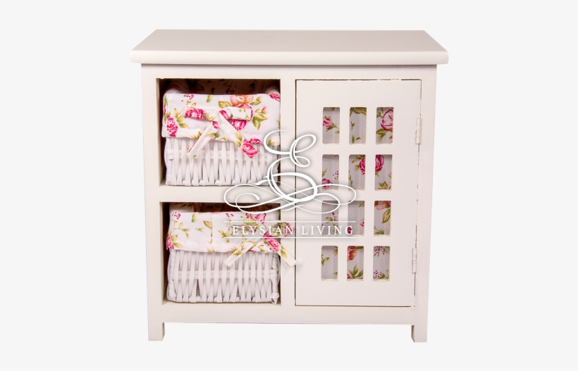 Shabby Chic Jewelry / Makeup Cabinet - Drawer, transparent png