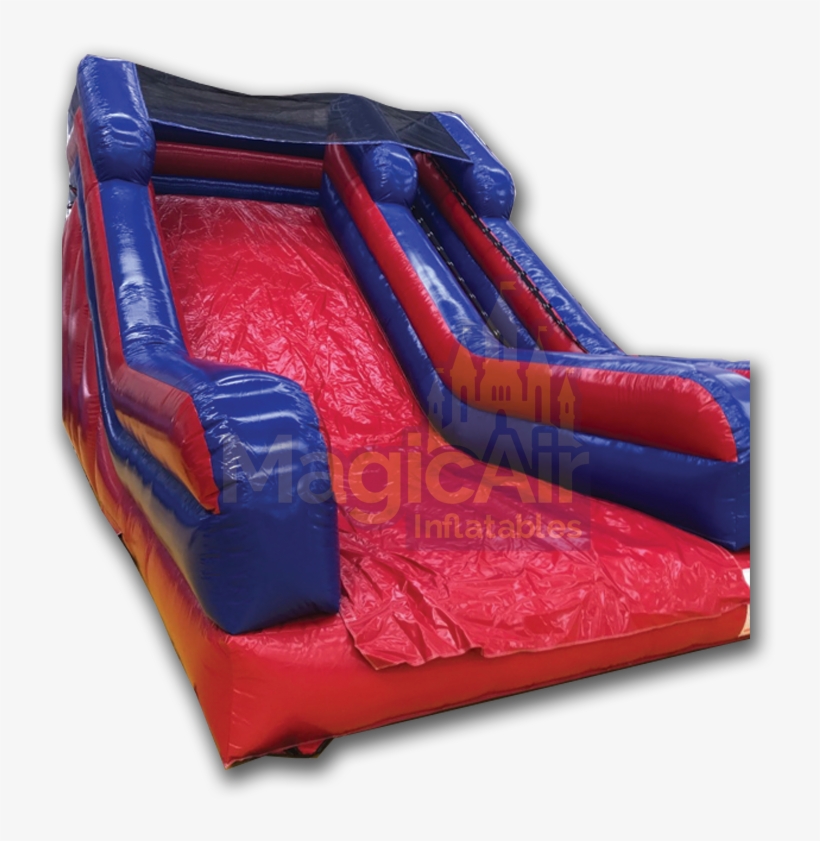 Red & Blue No Artwork - Inflatable, transparent png