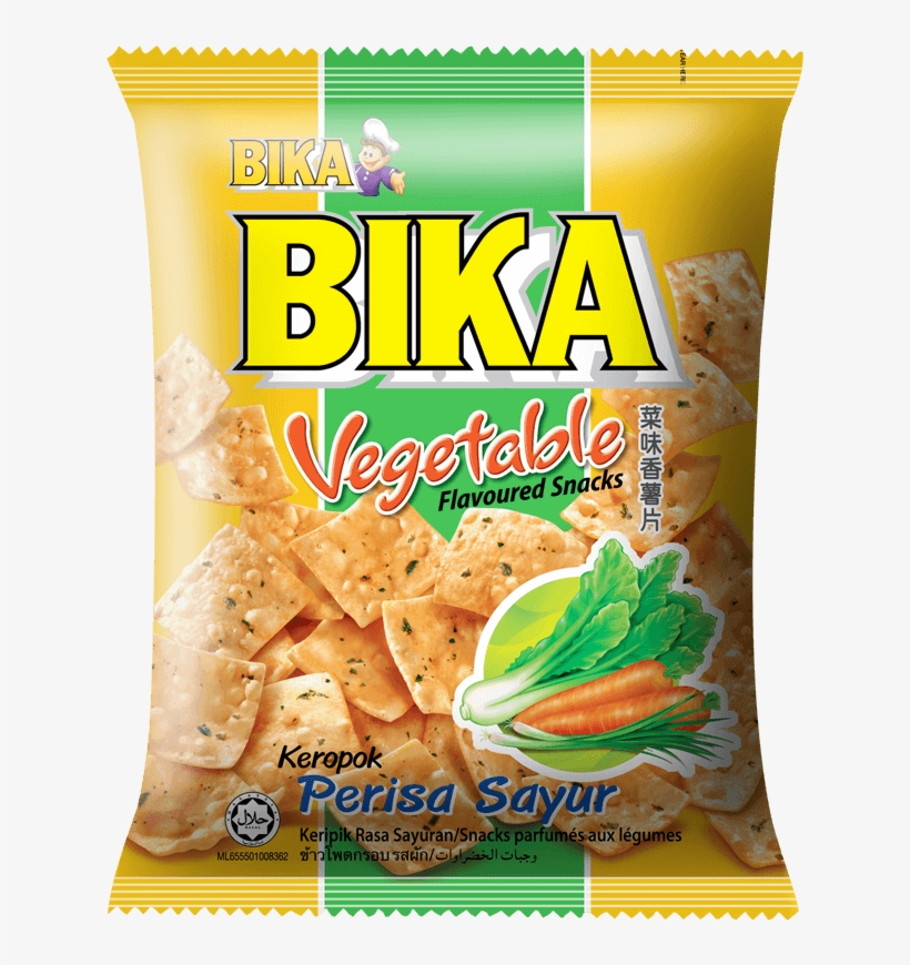 Bika Vegetable Flavoured Snacks - Totopo, transparent png