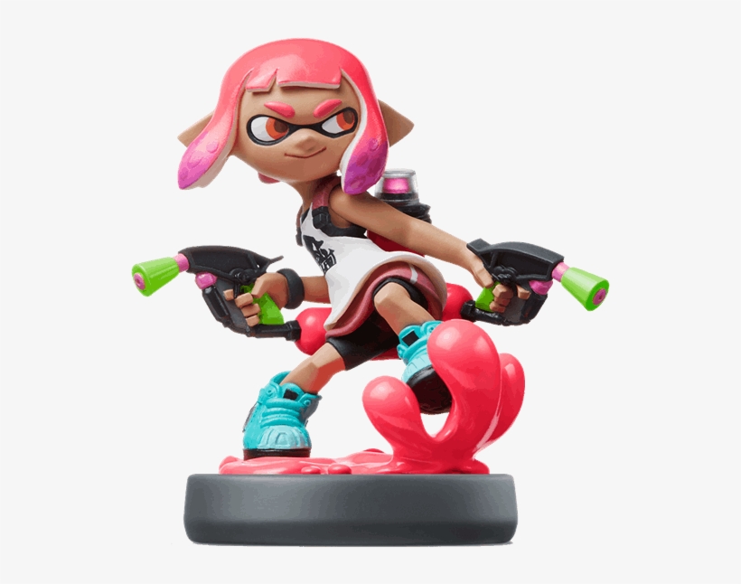 Nintendo Amiibo - Inkling Splatoon 2 Amiibo, transparent png