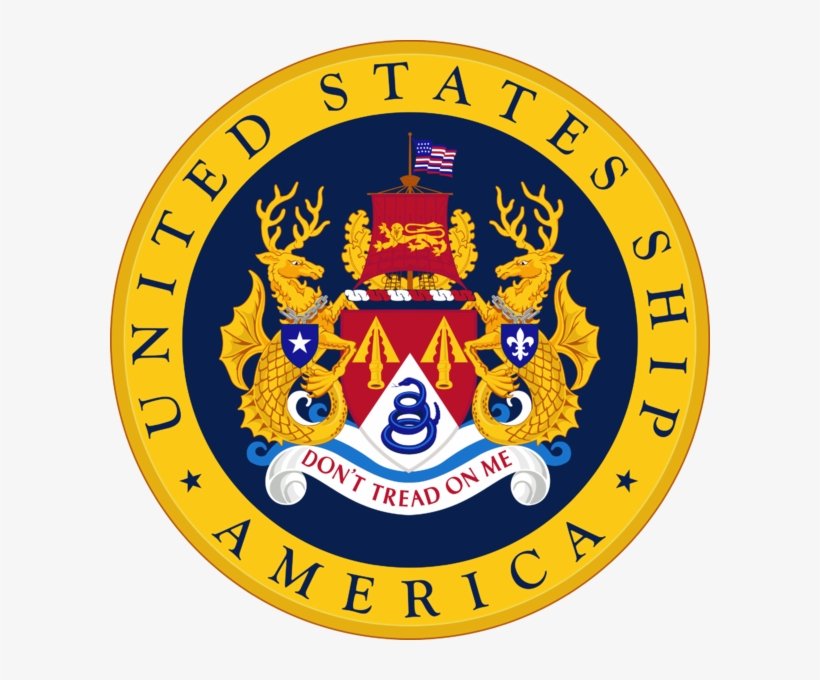 Aircraft Carrier Uss America - Uss America Cv 66 Seal, transparent png
