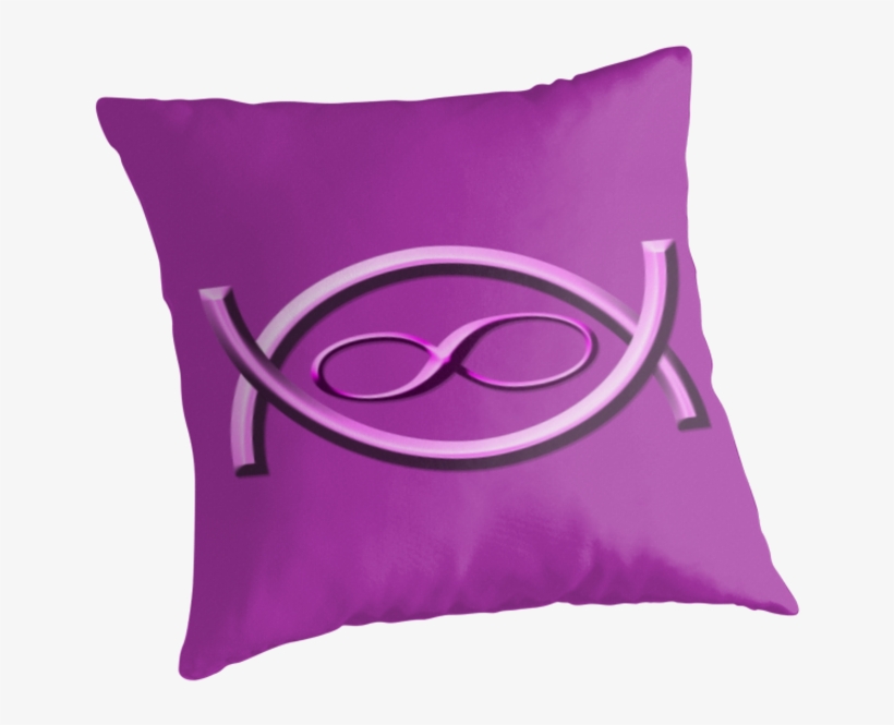 ""infinity" Typography" Throw Pillows By Billowenart - Cushion, transparent png