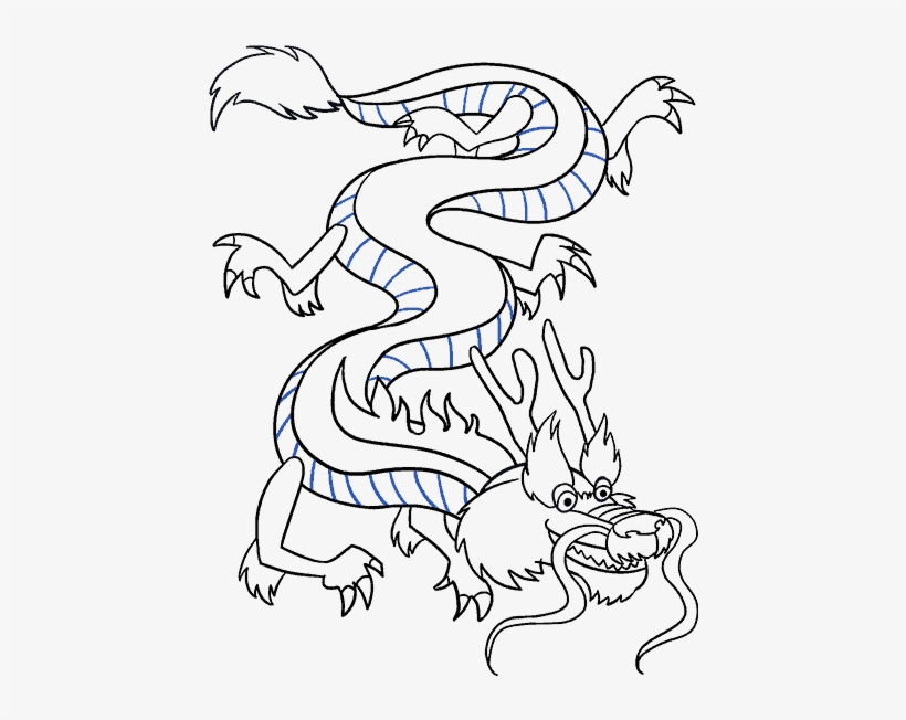 Dragon Head At Getdrawings - Drawing, transparent png