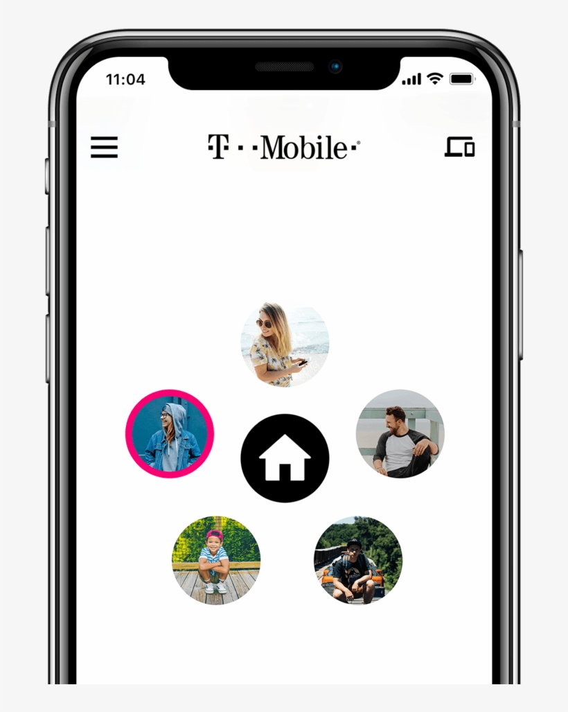 T Mobile Logo Png - T Mobile Familymode Home Base, transparent png